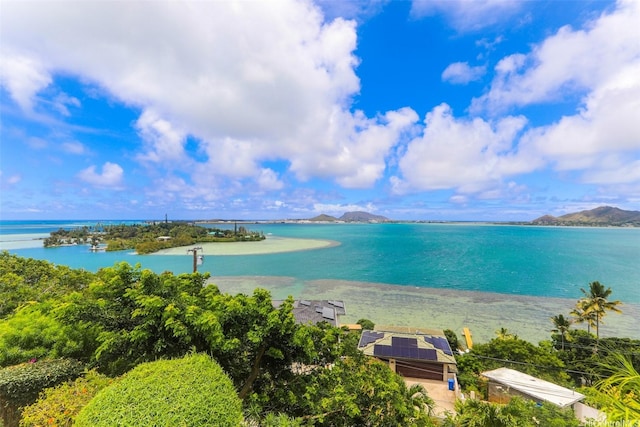 45-001 Lilipuna Rd Unit B, Kaneohe, HI 96744 - water view with a mountainous background