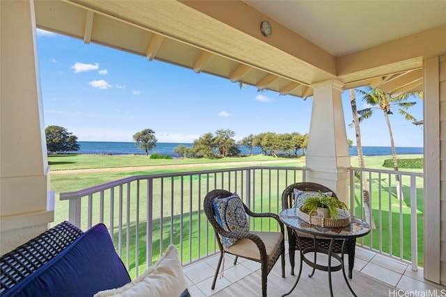 92-1001 Aliinui Dr Unit 25C, Kapolei, HI 96707 - balcony featuring a water view
