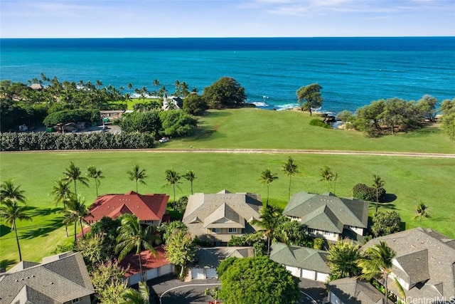 92-1001 Aliinui Dr Unit 25C, Kapolei, HI 96707 - drone / aerial view featuring a water view and a residential view