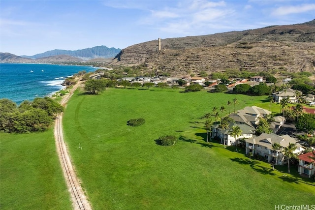92-1001 Aliinui Dr Unit 25C, Kapolei, HI 96707 - bird's eye view with a water and mountain view
