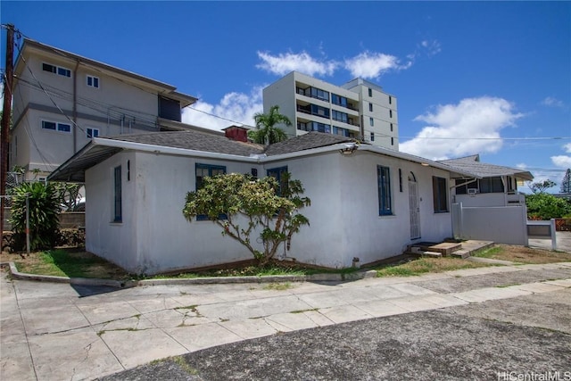 view of side of home