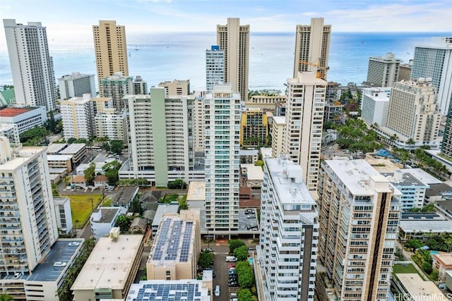 city view with a water view