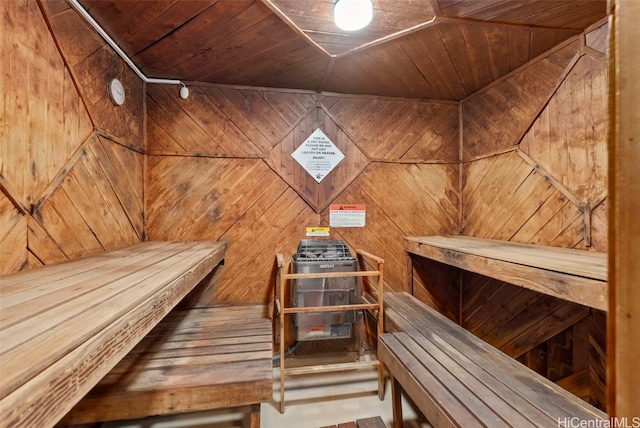 view of sauna / steam room