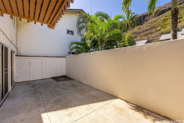 view of patio / terrace