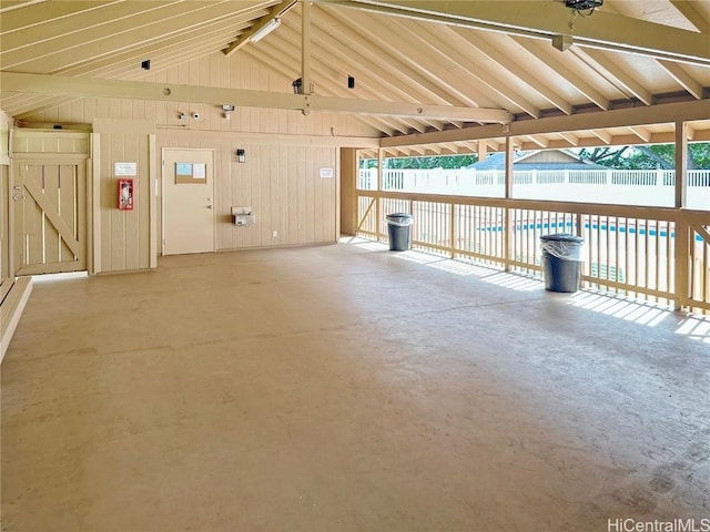 view of patio with a pool