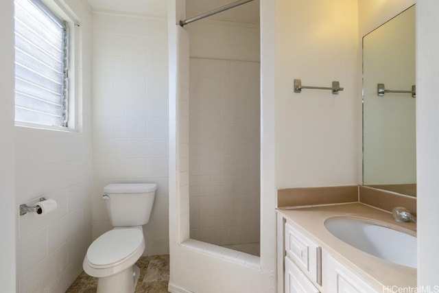 full bathroom with vanity, toilet, and shower / washtub combination