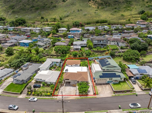 854 Hao St, Honolulu, HI 96821 - bird's eye view featuring a residential view