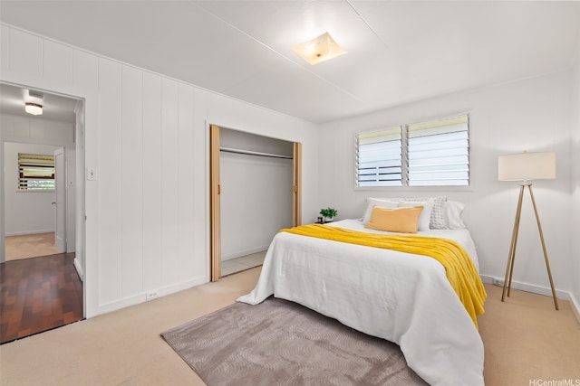 854 Hao St, Honolulu, HI 96821 - carpeted bedroom featuring baseboards and a closet
