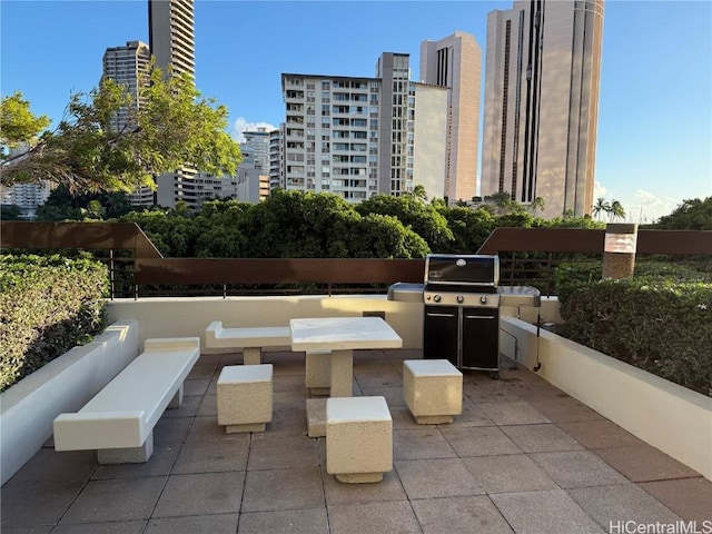 view of patio