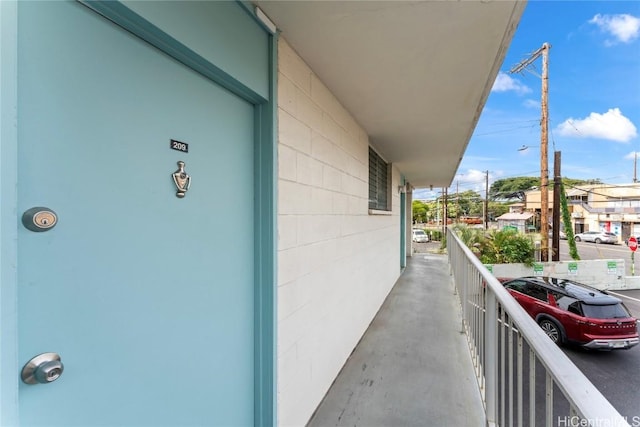 2875 S King St Unit 209, Honolulu, HI 96826 - view of balcony