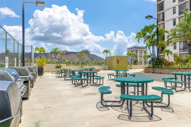 surrounding community featuring a mountain view