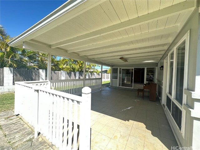 view of patio / terrace