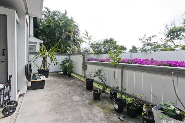 view of patio / terrace