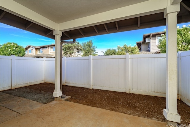 view of patio