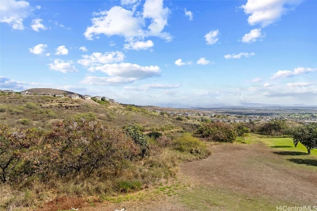 view of mountain feature