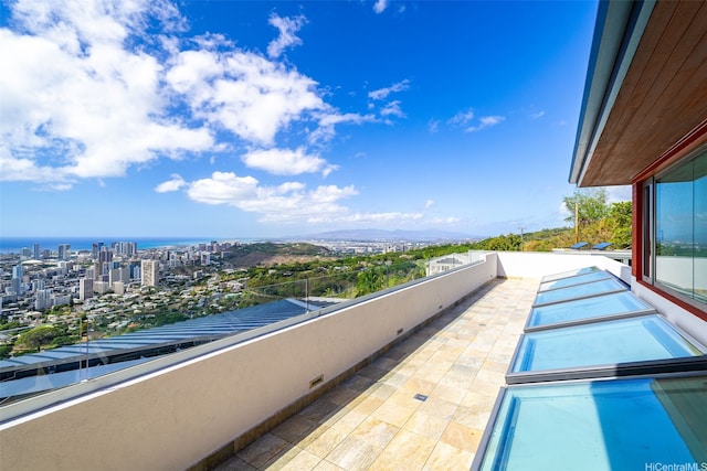 2809 Round Top Dr, Honolulu, HI 96822 - balcony featuring a city view