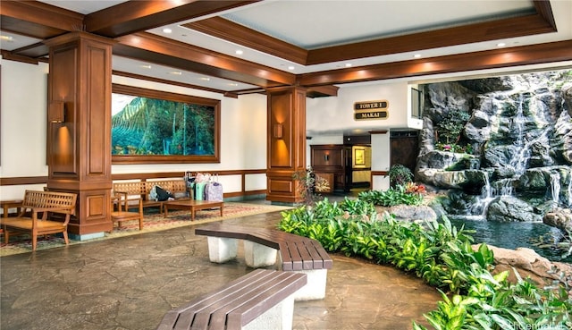 view of community lobby