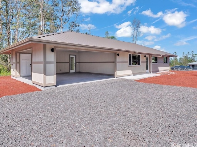 view of ranch-style home