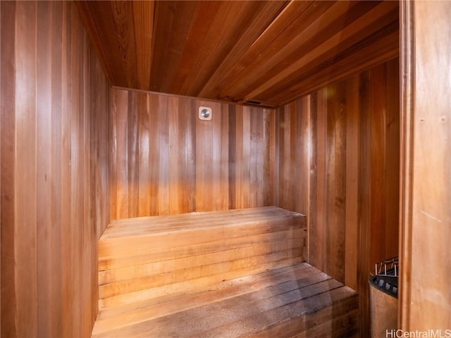 view of sauna / steam room