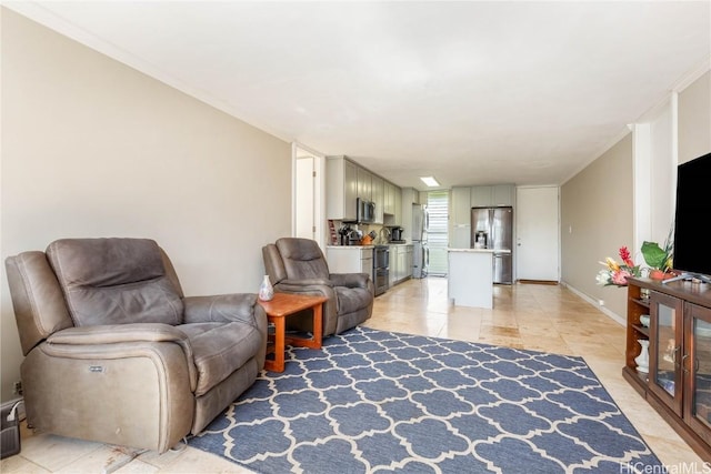 view of living room