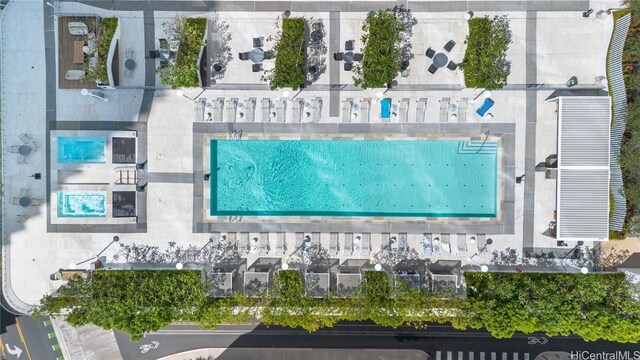 1000 Auahi St Unit 2505, Honolulu, HI 96814 - birds eye view of property