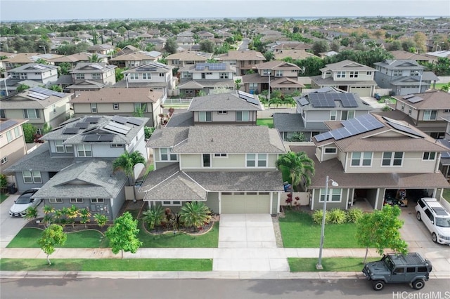 aerial view