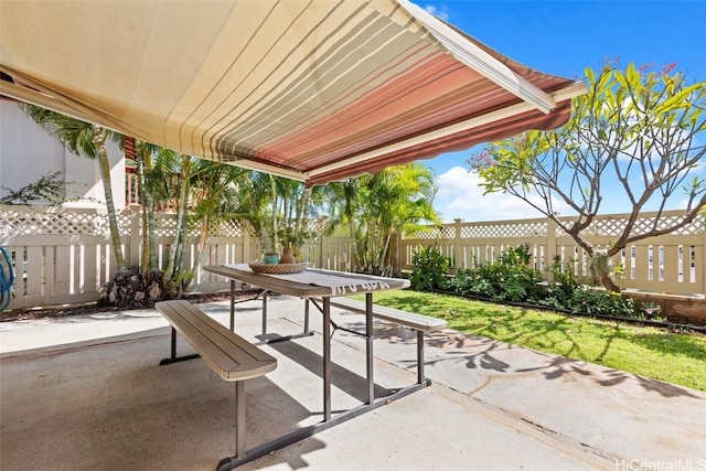 view of patio / terrace