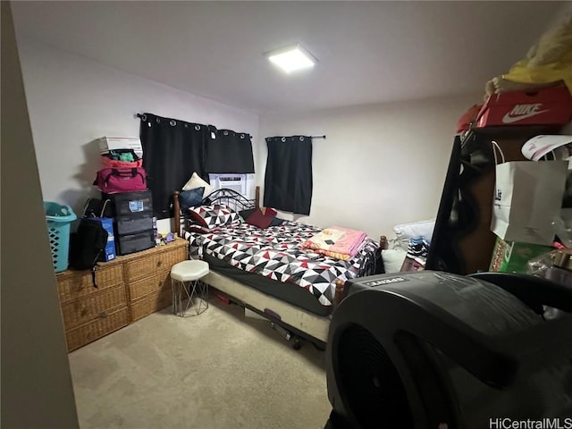 bedroom featuring carpet flooring