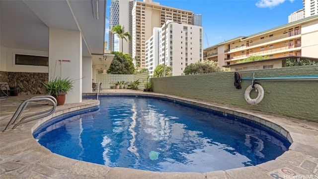 view of swimming pool