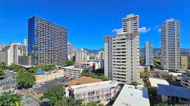 2425 Kuhio Ave Unit 1104, Honolulu, HI 96815 - property's view of city featuring a mountain view