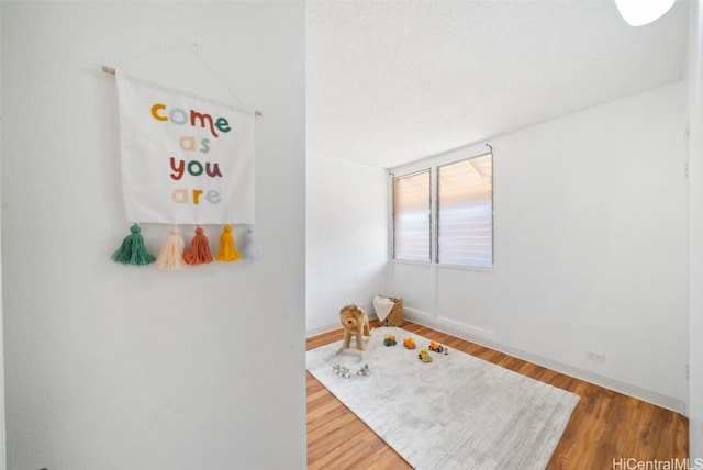 interior space featuring hardwood / wood-style floors