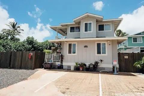 view of rear view of house