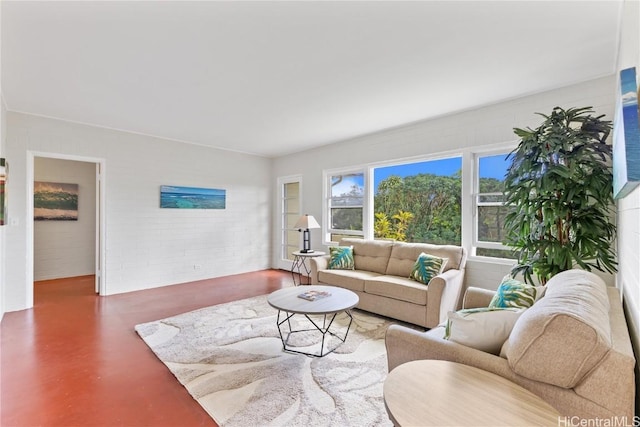 view of living room