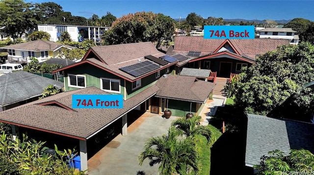 74 Makaweo Ave, Wahiawa, HI 96786 - exterior space featuring a residential view