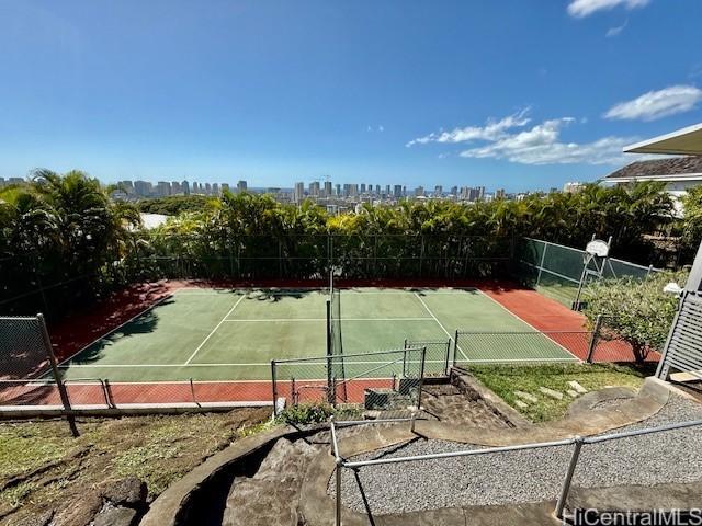 view of sport court