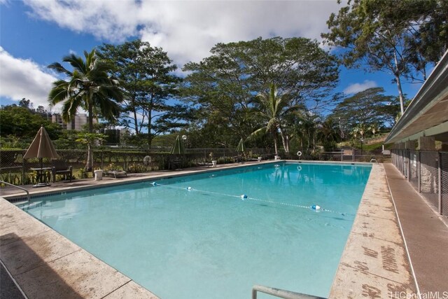 view of swimming pool