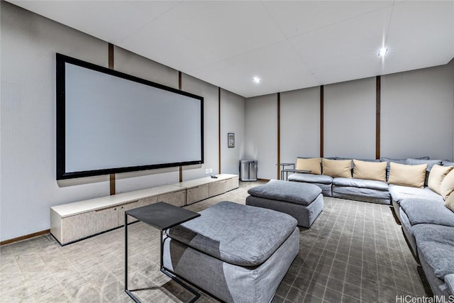 view of cinema room