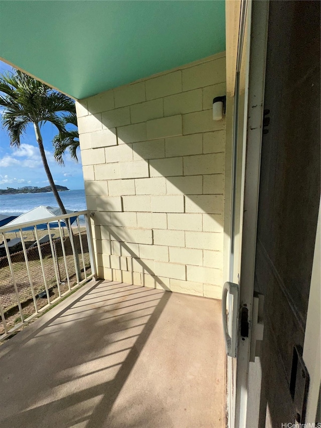 84-265 Farrington Hwy Unit 206, Waianae, HI 96792 - balcony featuring a water view