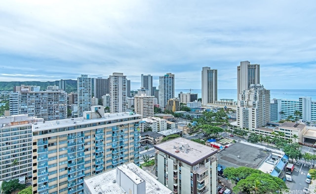 city view with a water view