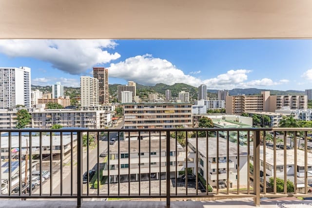 1415 Liholiho St Unit 909, Honolulu, HI 96822 - balcony with a city view