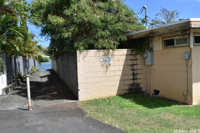 view of side of home