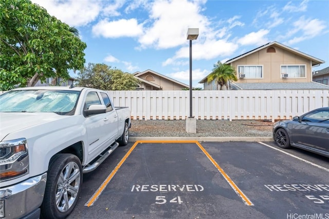 view of car parking