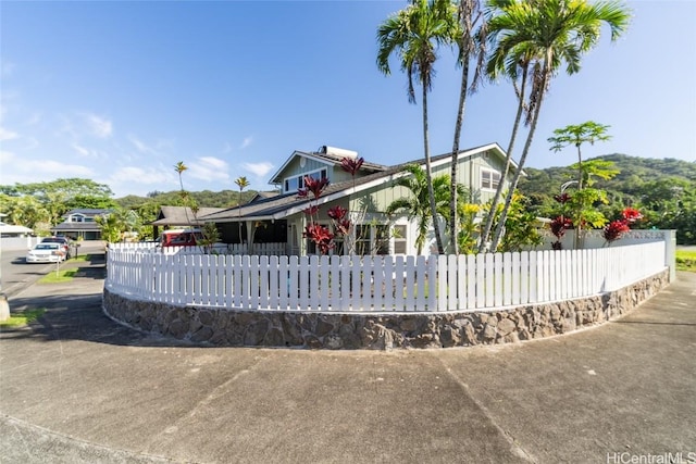 view of front of house