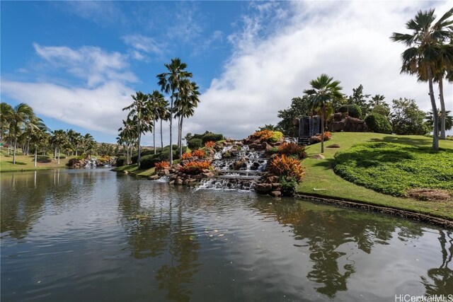 view of water feature