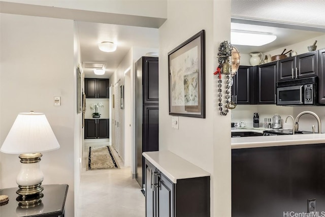 kitchen featuring sink