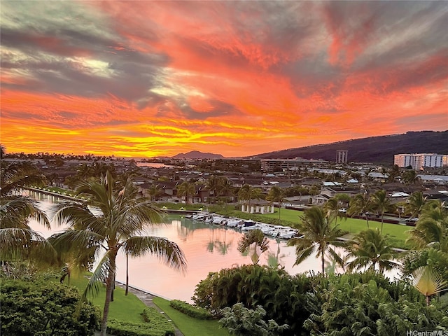 500 Lunalilo Home Rd Unit 28G, Honolulu, HI 96825 - view of mountain backdrop with a nearby body of water