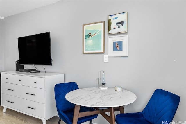 interior space featuring light hardwood / wood-style floors