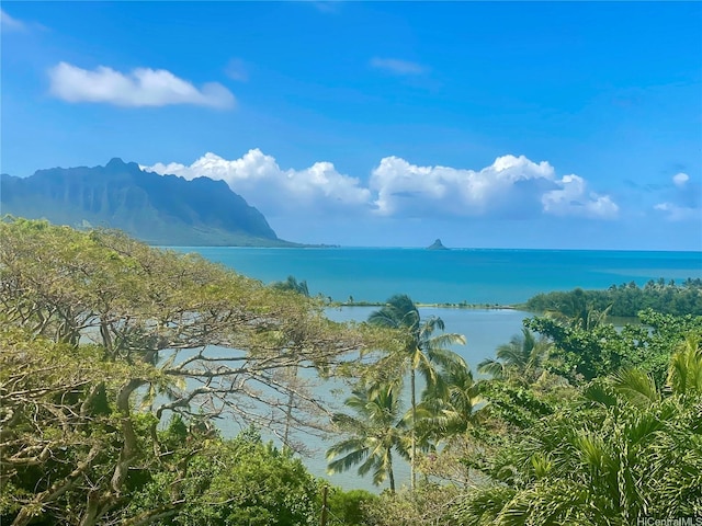 47-505 Lulani St, Kaneohe, HI 96744 - mountain view featuring a nearby body of water