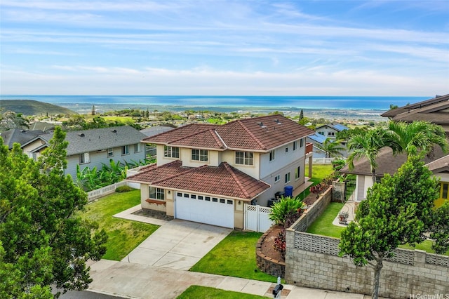 92-6012 Kohi St, Kapolei, HI 96707 - view from above of property with a large body of water