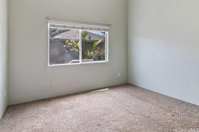 empty room with carpet floors